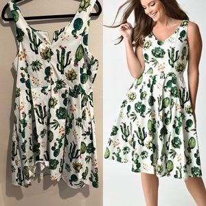 XL Eva Rose Cactus Dress 🌵 NWT